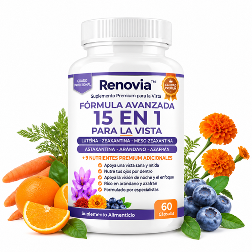 Renovia 15 en 1 | Cuida la nitidez de tu vista con los años