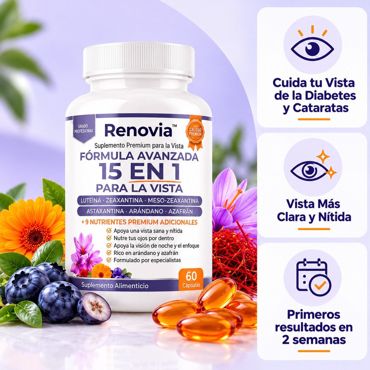 Renovia 15 en 1 | Cuida la nitidez de tu vista con los años